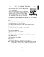 Preview for 11 page of NEC LCD2180WGLEDBKSV - MultiSync - 21.3" LCD Monitor User Manual