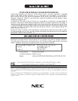 Preview for 130 page of NEC LCD2190UXI - MultiSync - 21.3" LCD Monitor User Manual