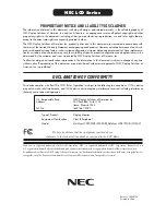 Preview for 131 page of NEC LCD2190UXI - MultiSync - 21.3" LCD Monitor User Manual