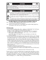 Preview for 3 page of NEC LCD2190UXP-BK - MultiSync - 21.3" LCD... User Manual