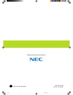 Preview for 164 page of NEC LCD2190UXP - MultiSync - 21" LCD Monitor User Manual