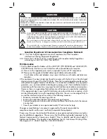 Предварительный просмотр 3 страницы NEC LCD22WV-BK - AccuSync - 22" LCD Monitor User Manual