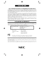 Предварительный просмотр 43 страницы NEC LCD22WV-BK - AccuSync - 22" LCD Monitor User Manual