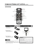 Preview for 7 page of NEC LCD2335WXM - MultiSync - 23" LCD TV User Manual