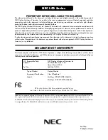 Предварительный просмотр 84 страницы NEC LCD2470WNX - MultiSync - 24" LCD Monitor User Manual