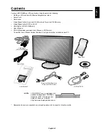 Preview for 5 page of NEC LCD2470WVX - MultiSync - 24" LCD Monitor User Manual