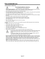 Preview for 14 page of NEC LCD2470WVX - MultiSync - 24" LCD Monitor User Manual
