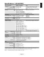 Preview for 17 page of NEC LCD2470WVX - MultiSync - 24" LCD Monitor User Manual