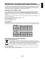 Предварительный просмотр 21 страницы NEC LCD2470WVX - MultiSync - 24" LCD Monitor User Manual