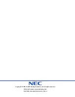 Preview for 52 page of NEC LCD2490W2-BK-SV - MultiSync - 24" LCD Monitor User Manual