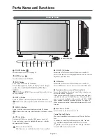Предварительный просмотр 7 страницы NEC LCD3210-BK - MultiSync - 32" LCD Flat Panel Display User Manual