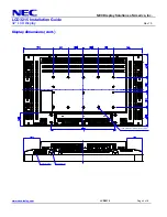 Preview for 4 page of NEC LCD3215 - MultiSync - 32" LCD Flat Panel Display Installation Manual
