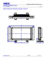 Preview for 5 page of NEC LCD3215 - MultiSync - 32" LCD Flat Panel Display Installation Manual