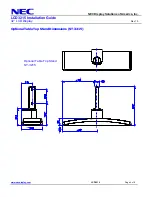 Preview for 6 page of NEC LCD3215 - MultiSync - 32" LCD Flat Panel Display Installation Manual