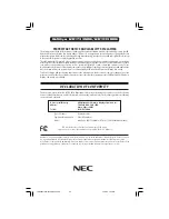 Предварительный просмотр 32 страницы NEC LCD35SERIES User Manual