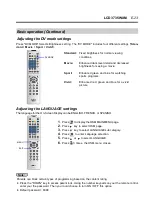 Preview for 32 page of NEC LCD3735WXM - MultiSync - 37" LCD TV User Manual