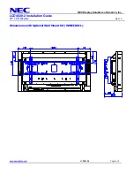 Preview for 8 page of NEC LCD4020-2-IT - MultiSync - 40" LCD Flat Panel Display Installation Manual