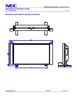 Preview for 5 page of NEC LCD4020-2 Installation Manual