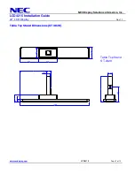 Предварительный просмотр 7 страницы NEC LCD4215 - MultiSync - 42" LCD Flat Panel Display Installation Manual