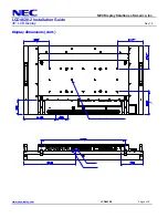 Preview for 4 page of NEC LCD4620-2 Installation Manual