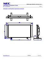 Preview for 5 page of NEC LCD4620-2 Installation Manual