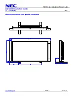 Preview for 5 page of NEC LCD5220-AV - MultiSync - 52" LCD Flat Panel... Installation Manual
