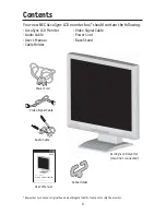Preview for 4 page of NEC LCD52VM - AccuSync - 15" LCD Monitor User Manual