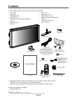 Preview for 6 page of NEC LCD5710-2-IT - MultiSync - 57" LCD Flat Panel... User Manual