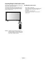 Preview for 10 page of NEC LCD5710-2-IT - MultiSync - 57" LCD Flat Panel... User Manual