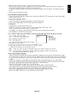 Предварительный просмотр 31 страницы NEC LCD5710-2-IT - MultiSync - 57" LCD Flat Panel... User Manual