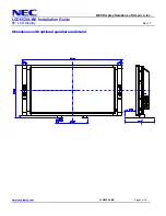 Preview for 5 page of NEC LCD6520L-BK-AV - MultiSync - 65" LCD Flat Panel Display Installation Manual