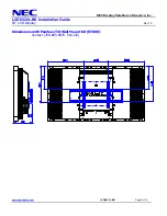 Preview for 9 page of NEC LCD6520L-BK-AV - MultiSync - 65" LCD Flat Panel Display Installation Manual