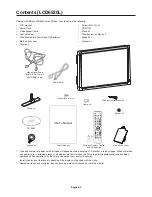 Предварительный просмотр 6 страницы NEC LCD6520L-BK-AV - MultiSync - 65" LCD Flat Panel Display User Manual