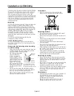 Предварительный просмотр 7 страницы NEC LCD6520L-BK-AV - MultiSync - 65" LCD Flat Panel Display User Manual