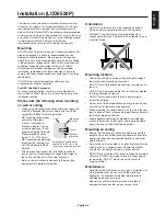 Предварительный просмотр 11 страницы NEC LCD6520L-BK-AV - MultiSync - 65" LCD Flat Panel Display User Manual