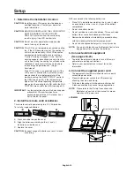 Предварительный просмотр 18 страницы NEC LCD6520L-BK-AV - MultiSync - 65" LCD Flat Panel Display User Manual