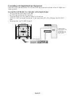 Предварительный просмотр 22 страницы NEC LCD6520L-BK-AV - MultiSync - 65" LCD Flat Panel Display User Manual