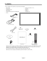 Preview for 6 page of NEC LCD8205-P - MultiSync - 82" LCD Flat Panel... User Manual
