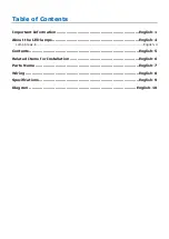 Preview for 2 page of NEC LED-E012i User Manual