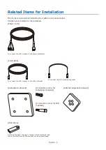 Preview for 8 page of NEC LED-E012i User Manual