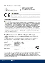 Preview for 14 page of NEC LED-FA025i2-220 User Manual