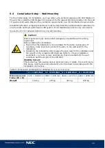 Предварительный просмотр 40 страницы NEC LED-FA025i2-220 User Manual