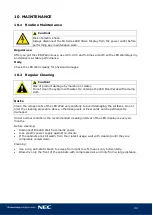 Preview for 84 page of NEC LED-FA025i2-220 User Manual