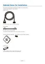 Preview for 8 page of NEC LED-FC012i User Manual