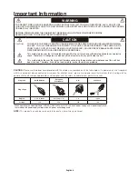 Preview for 4 page of NEC LED-VD1 User Manual