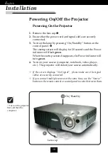 Предварительный просмотр 12 страницы NEC LT10 - XGA DLP Projector User Manual