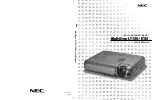 NEC LT150 - MultiSync XGA DLP Projector User Manual preview