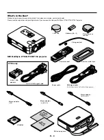 Предварительный просмотр 9 страницы NEC LT154 - MultiSync UXGA DLP Projector User Manual