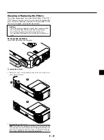 Предварительный просмотр 52 страницы NEC LT154 - MultiSync UXGA DLP Projector User Manual