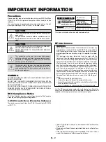 Preview for 5 page of NEC LT156 - MultiSync XGA DLP Projector User Manual